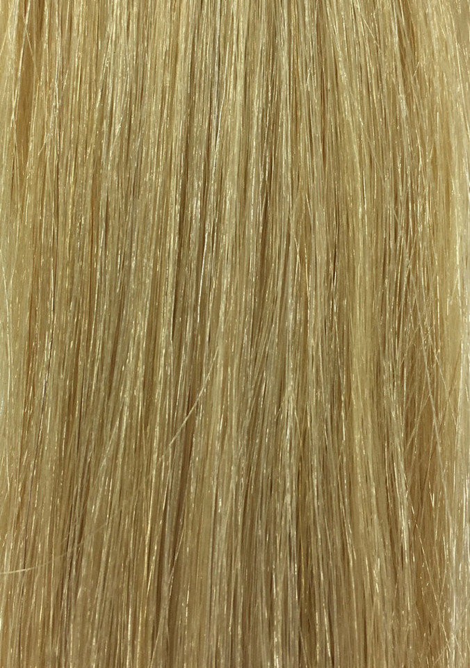 Color 22- Hand Tied Weft Hair Extensions -22" in Length