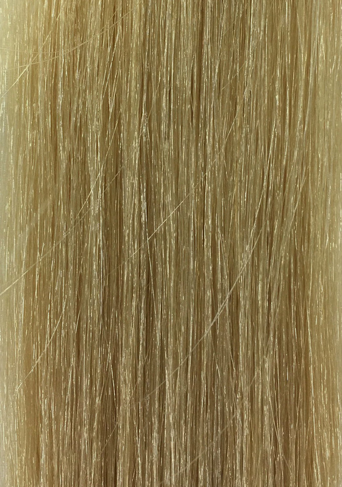 Color 59P- Hand Tied HYBRID Weft Hair Extensions -22" in Length