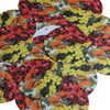 1.5" Sequins Flower Meadow Garden Red Yellow Orange Opaque