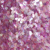 3mm Sequins Lilac Lavender Crystal Rainbow Iris Iridescent