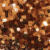 3mm Sequins Copper Metallic