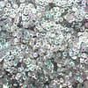 3mm Sequins Silver Prism Metallic