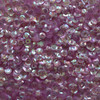 4mm Cup Sequins Soft Lilac Lavender Crystal Rainbow Iris Iridescent