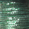 Sequin Trim 4mm Deep Green Transparent See-Thru