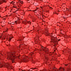 4mm Sequins Red Matte Silk Frost