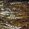 Sequin Trim 5mm Cup Gold Metallic