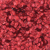 5mm Cup Sequins Red Hologram Glitter Sparkle Metallic