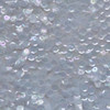 6mm Cup Sequins Pale Blue Crystal Rainbow Iris Iridescent