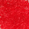 6mm Cup Sequins Red Fluorescent Transparent See-Thru