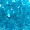 6mm Sequins Aqua Turquoise Blue Transparent See-Thru