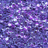 8mm Cup Sequins Deep Purple Transparent See-Thru