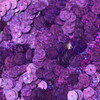 8mm Sequins Violet Purple Hologram Glitter Sparkle Metallic