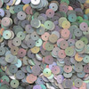 8mm Sequins Silver Lazersheen