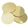 2" Sequins Gold Metallic