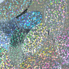 Oval Sequin 1.5" Silver Hologram Glitter Sparkle Metallic