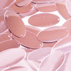 Oval Sequin 1.5" Pink Metallic