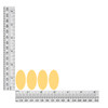 1.5 inch oval sequin size chart