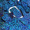 Rectangle Sequin 1.5" Sapphire Blue Hologram Glitter Sparkle Metallic