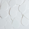 Teardrop Sequin 1.5" Pearly White Opaque