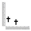 1.5 inch simple cross size chart