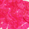 Oval Sequin 1.5" Super Hot Passion Pink Bubble Illusion