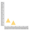 30mm triangle sequin size chart