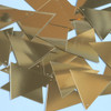 Triangle Sequin 40mm Gold Metallic