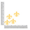 1.5 inch fleur de lis sequin size chart