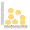 1.5 inch three quarter round size chart