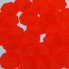 Octagon Vinyl Shape 30mm Red Go Go Fluorescent Edge Glow