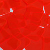 Square Diamond Vinyl Shape 1.5" Red Go Go Fluorescent Edge Glow