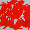 Vinyl Glove Hand 1.5" Red Go Go Fluorescent Edge Glow