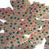 Fishscale Fin Sequins 1.5" Playing Card Clubs Hearts Spades Diamonds Gold Metallic