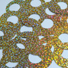 Circle Loop Sequins 1.5" Gold Hologram Glitter Sparkle Metallic