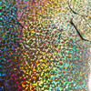 Three Quarter Round Sequins 1.5" Gold Hologram Glitter Sparkle Metallic
