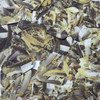 Square Diamond Sequins 1.5" Yellow Silver Bird Feathers Print Metallic