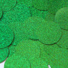 Round Sequins 1.5" Green Sparkle Glitter Metallic