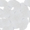 Teardrop sequins 1.5" White Crystal Hologram Glitter Sparkle