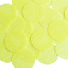 Round sequins 40mm Yellow Neon Fluorescent Sparkle Glitter Texture