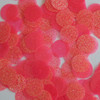 Round Sequin 15mm Candy Pink Neon Fluorescent Sparkle Glitter