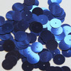 Round sequins 15mm Royal Purple Blue Metallic