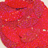 Oval sequins 1.5" Hot Pink Fluorescent Hologram Glitter Sparkle Metallic