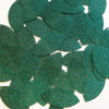 Navette Leaf sequins 1.5" Teal Peacock Metallic Sparkle Glitter Texture