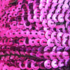 5mm Cup Round Sequin Trim Purple Fuchsia Shiny Metallic