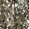 8mm Cup Round Sequins Light Champagne Gold Shiny Metallic