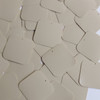 Square Sequin 40mm Beige Tan Opaque Vinyl