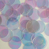 Round Sequin 24mm Crystal Crystallina Iris Mirror Iridescent