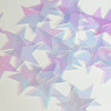 Star 5 Point Sequin 1.5" Crystal Crystallina Iris Mirror Iridescent