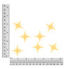 North Star sequins size chart