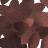 Teardrop Sequin 1.5" Bronze Brown Metallic Embossed Texture